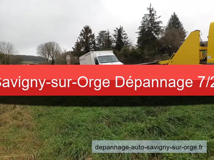 Dépannage remorquage Savigny-sur-Orge 91600